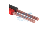 Кабель Акустический Rexant 01-6101-3-05 ШВПМ 2х0.25 мм2 (красно-черный) (5 метров)