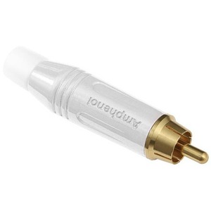 Разъем RCA AMPHENOL ACPR-WHT