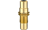 Терминал RCA Inakustik 0090802007 Premium RCA Double Coupling Black