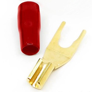 Разъем Акустический Inakustik 00450022 Premium Spade Lug Red