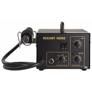 Паяльная станция Rexant 12-0723 паяльник+термофен