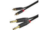 Кабель аудио Jack - RCA Roxtone GPTC200/1,5 1.5m