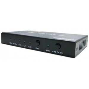Конвертер HDMI в 2x HDMI + S/PDIF + Audio 3.5mm Dr.HD 005004066 CA 146 HHS
