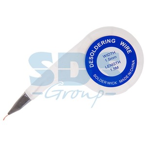 Средство для удаление припоя Rexant 09-3032 Медная лента для удаления припоя (1 штука)