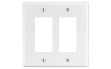 Рамка 1 пост MT Power 89507016 Decora 2-Gang Wall Plate White