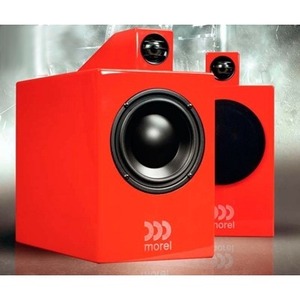 Колонка полочная MOREL Octave Signature Bookshelf Piano Red