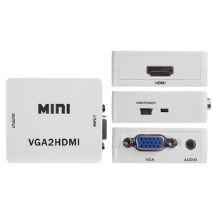 Преобразователь HDMI, аналоговое видео и аудио Greenline GL-v112
