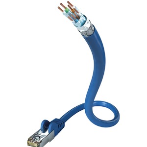 Кабель Витая пара Inakustik 00925020 Profi CAT7 Ethernet 20.0m
