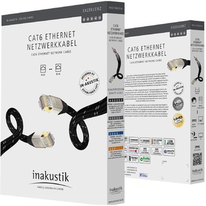 Кабель Витая пара Inakustik 006711075 Exzellenz CAT6 Ethernet 7.5m