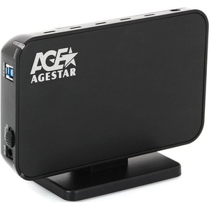 USB 3.0 Внешний корпус 3.5 AgeStar 3UB3A8-6G (BLACK)
