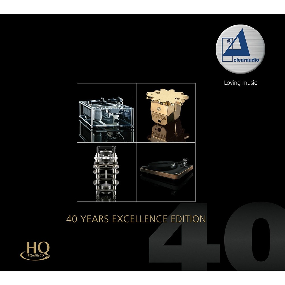 Виниловая пластинка и CD Inakustik 0167805 Clearaudio - 40 Years Excellence Edition (HQCD)