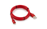 Lightning USB кабель Cablexpert CC-S-APUSB01R-1.8M 1.8m