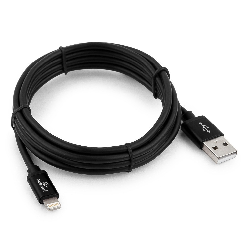 Lightning USB кабель Cablexpert CC-S-APUSB01Bk-0.5M 0.5m