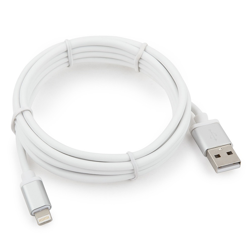 Lightning USB кабель Cablexpert CC-S-APUSB01W-0.5M 0.5m