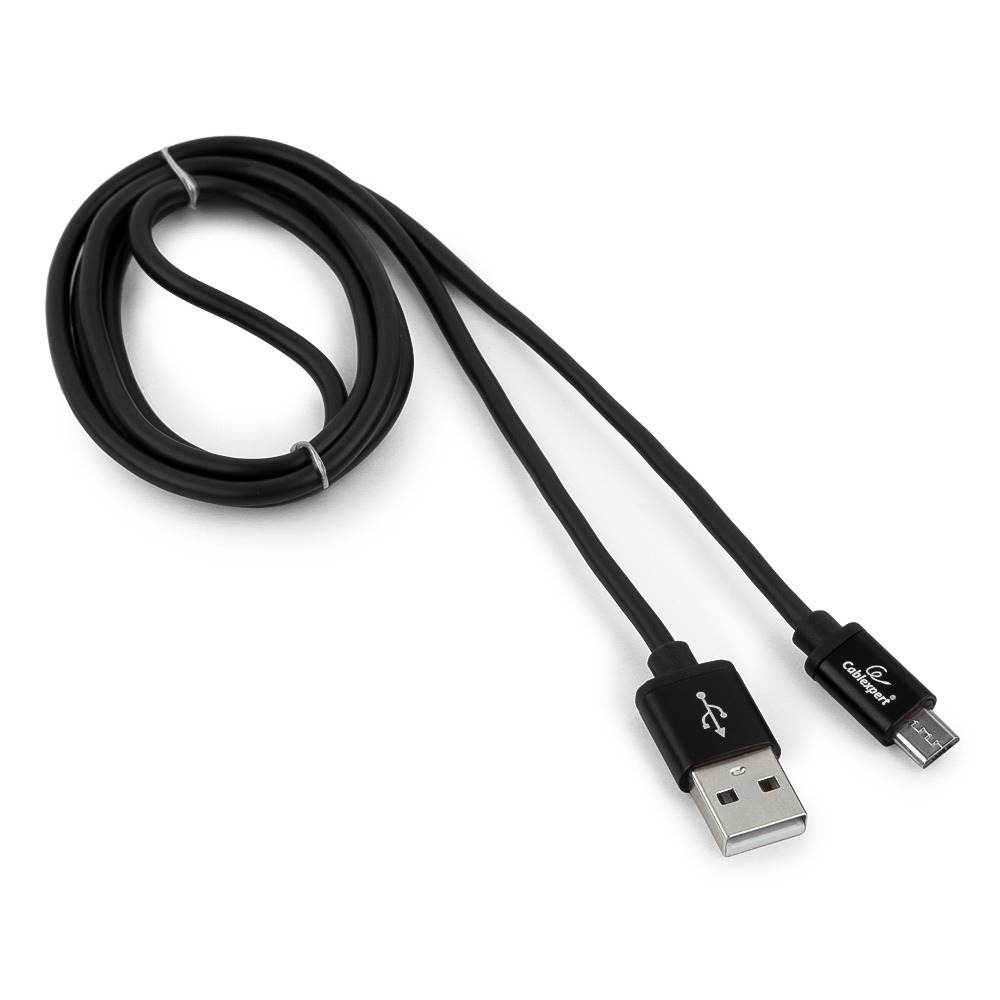 Micro USB кабель Cablexpert CC-S-mUSB01Bk-0.5M 0.5m