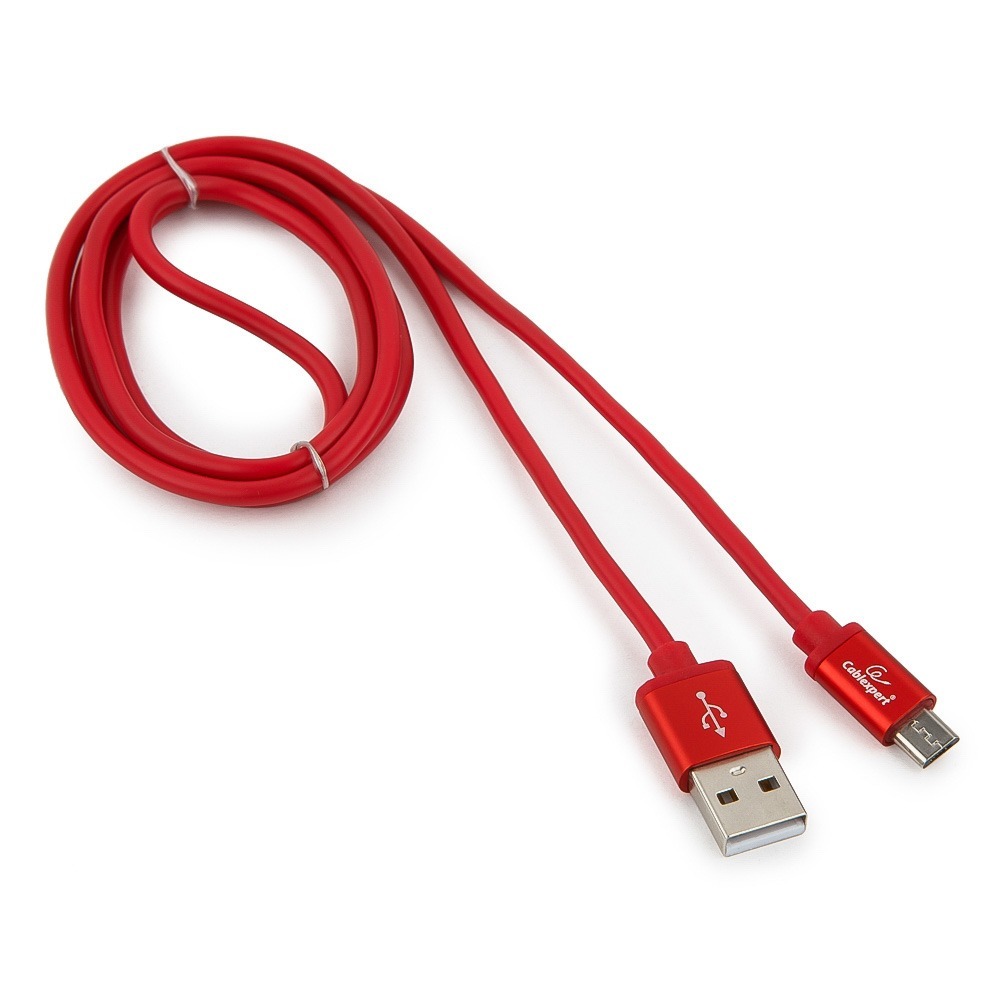 Micro USB кабель Cablexpert CC-S-mUSB01R-1.8M 1.8m