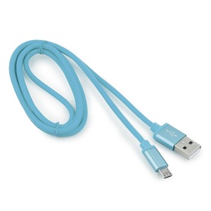 Micro USB кабель Cablexpert CC-S-mUSB01Bl-1M 1.0m