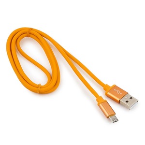 Micro USB кабель Cablexpert CC-S-mUSB01O-1M 1.0m