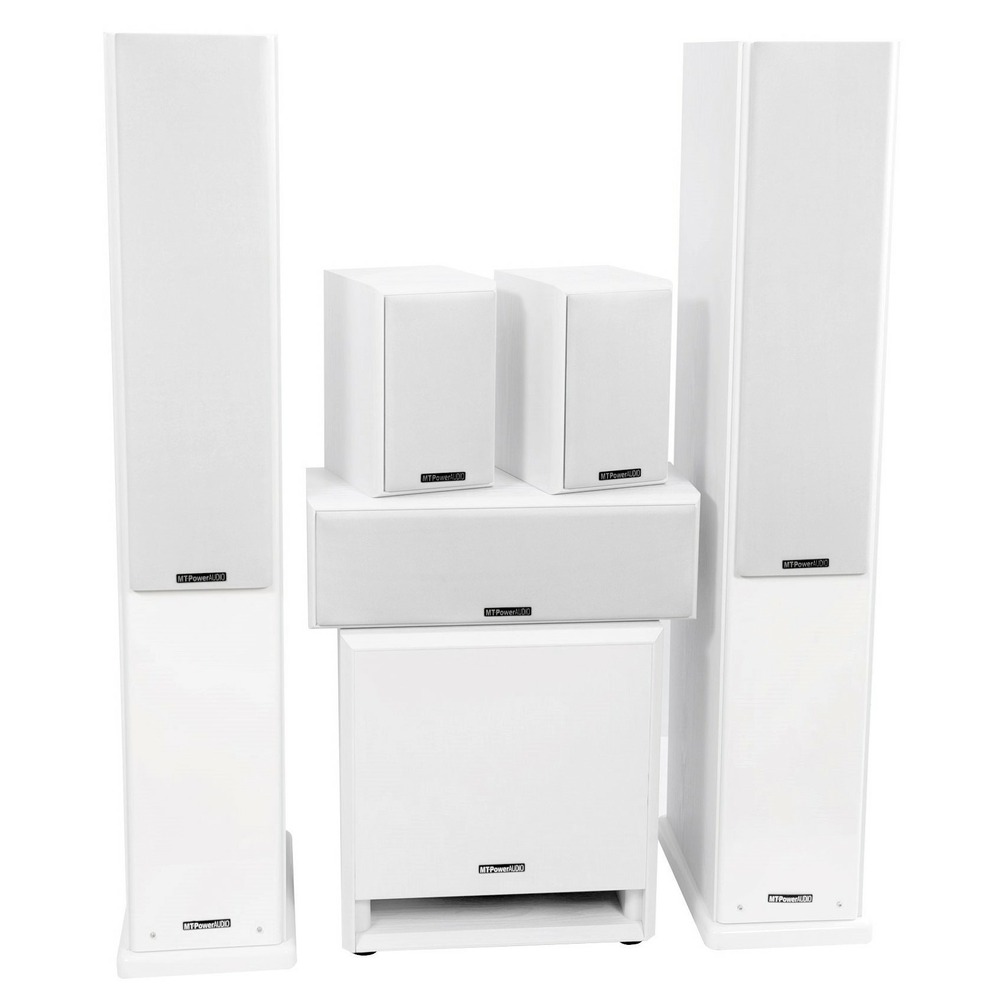 Комплект колонок MT Power 89509030 Elegance-2 Set-5.1 White (White grills)
