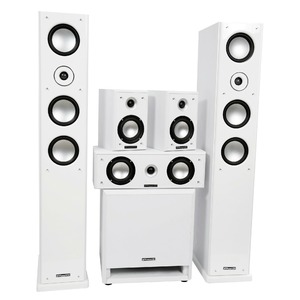 Комплект колонок MT Power 89509028 Elegance-2 Set-5.1 White (Black grills)