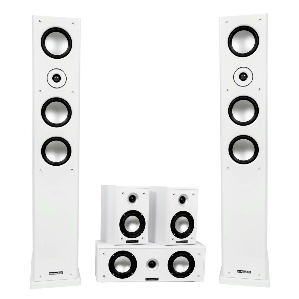 Комплект колонок MT Power 89509034 Elegance-2 Set-5.0 White (White grills)
