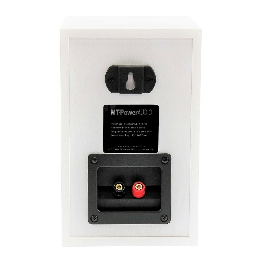 Колонка полочная MT Power 89509015 Elegance-2 Rear White (Black grills)