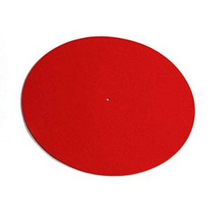 Мат для виниловых пластинок Rega Turntable Mat Red 100% wool