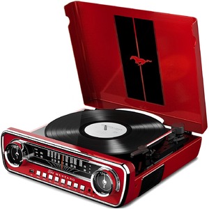Проигрыватель виниловых пластинок ION Audio Mustang LP Red
