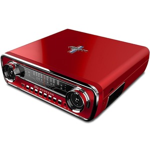 Проигрыватель виниловых пластинок ION Audio Mustang LP Red
