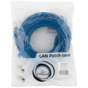 Патч-корд UTP Cablexpert PP12-7.5M/B 7.5m