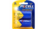 Батарейка PKCELL R20P-2B тип - D(R20) 2 шт в блистере