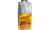 Micro USB кабель Cablexpert CC-G-mUSB01Bl-1M 1.0m