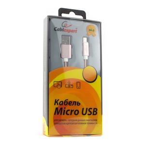 Micro USB кабель Cablexpert CC-G-mUSB02Cu-0.5M 0.5m