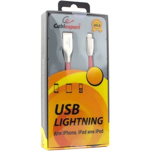 Lightning USB кабель Cablexpert CC-G-APUSB01R-1M 1.0m