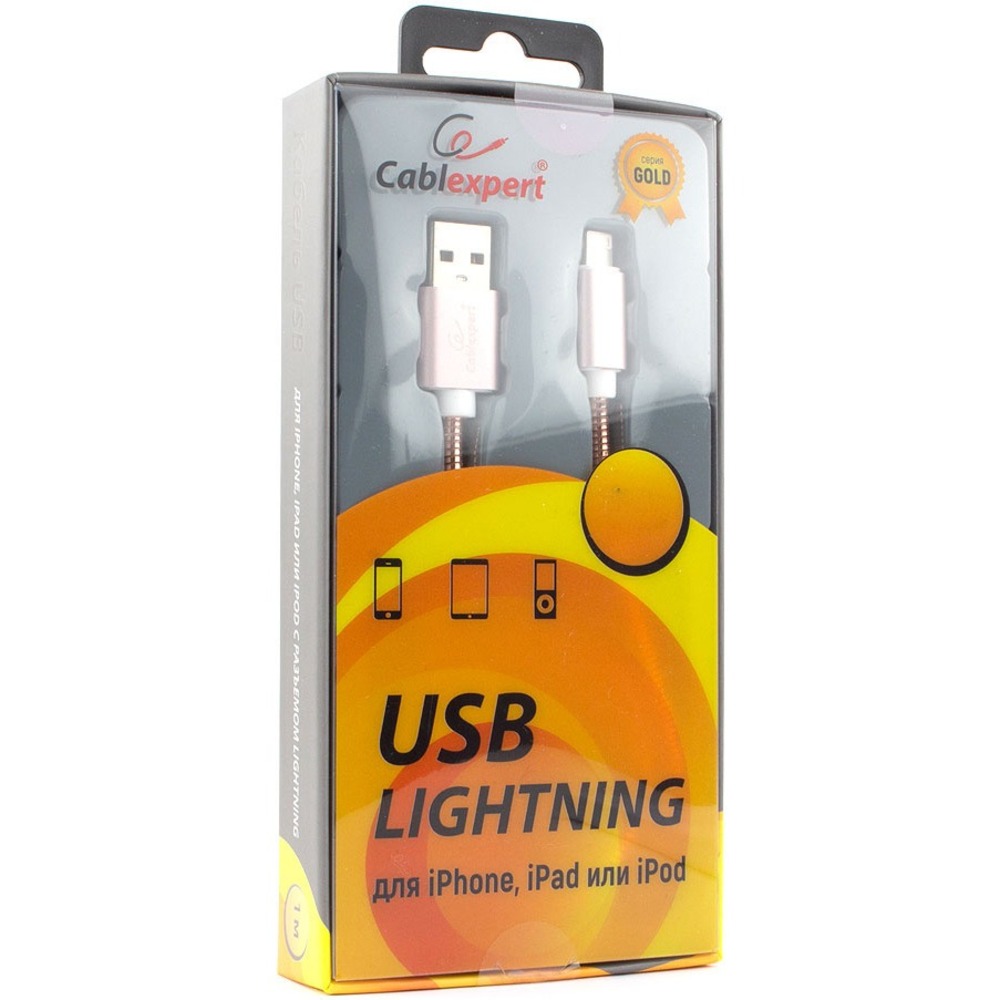 Lightning USB кабель Cablexpert CC-G-APUSB02Cu-1.8M 1.8m