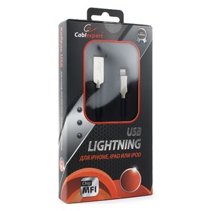 Lightning USB кабель Cablexpert CC-P-APUSB02Bk-0.5M 0.5m