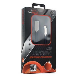 Lightning USB кабель Cablexpert CC-P-APUSB02Bl-1.8M 1.8m