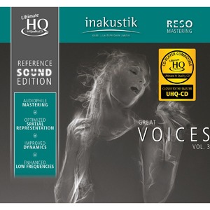Виниловая пластинка и CD Inakustik 01675085 Great Voices, Vol. III (U-HQCD)