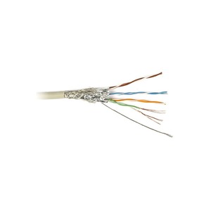 Отрезок кабеля витая пара Hyperline (арт. 5091) SFTP4-C6A-S23-IN-LSZH-GY 1.78m