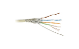 Отрезок кабеля витая пара Hyperline (арт. 5094) SFTP4-C5E-SOLID-GY 5.7m