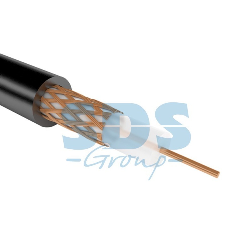 Кабель Антенный Rexant 01-2681 РК 75-2-11А черный (400 метров)