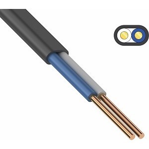 Кабель и провод электрический Rexant 01-8201-50 ВВГ-Пнг(А) 2x1,5 мм2, 50 метров, ГОСТ