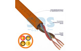 Кабель огнестойкий Rexant 01-4924 КПСнг(А)-FRHF 2x2x0,75 мм2 (200 метров)