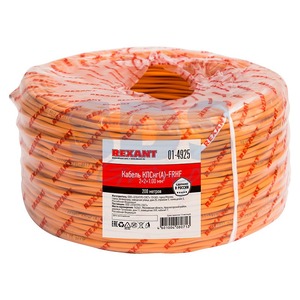 Кабель огнестойкий Rexant 01-4925 КПСнг(А)-FRHF 2x2x1,00 мм2 (200 метров)