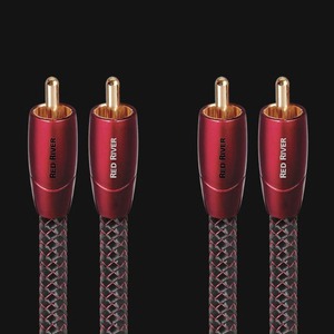 Кабель аудио RCA - RCA Audioquest Red River 2RCA-2RCA 0.5m