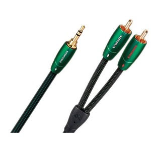 Кабель аудио Jack - RCA Audioquest Evergreen 3.5mm-RCA 0.6m