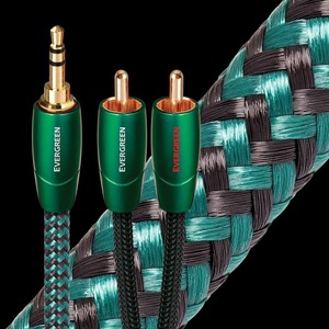 Кабель аудио Jack - RCA Audioquest Evergreen 3.5mm-RCA 0.6m