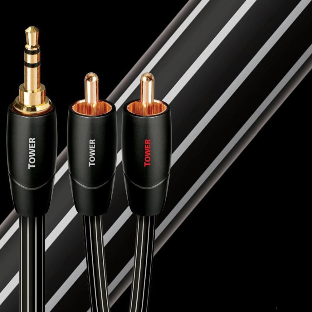 Кабель аудио Jack - RCA Audioquest Tower 3.5mm-RCA 0.6m