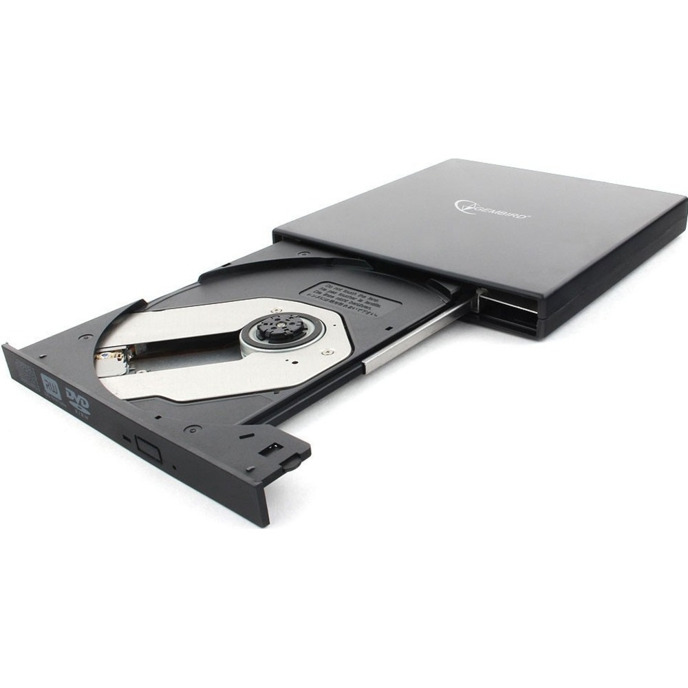Внешний DVD-привод с интерфейсом USB Gembird DVD-USB-02
