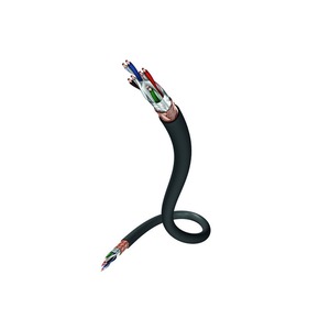 Отрезок кабеля витая пара Inakustik (арт.5391) 004803000 Premium CAT6 AWG24 Anthracite  12.27m